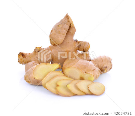 Ginger on white background 42034781