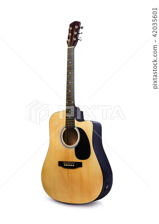 Electro Acoustic Guitar isolated on white Electro Acoustic Guitar isolated on white 42035601