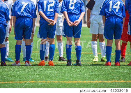 Boys' soccer game landscape 42038046