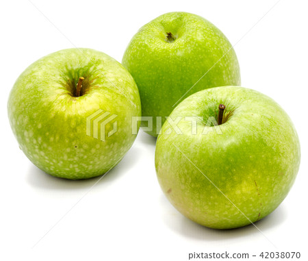 Apple granny smith isolated on white Apple granny smith isolated on white 42038070