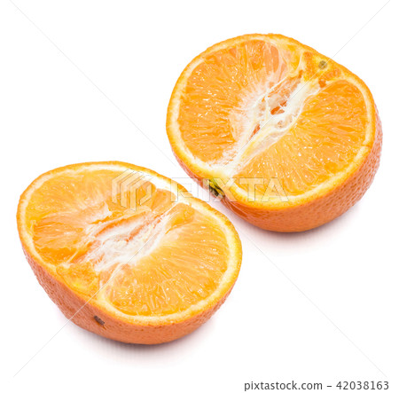 Fresh clementine isolated on white Fresh clementine isolated on white 42038163