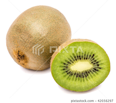 Fresh kiwi isolated on white 42038297