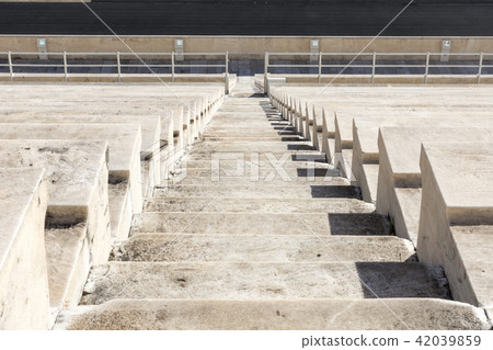 marble stairs of stadium 42039859