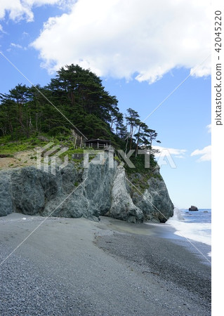 Sanriku Geopark Miyako Manzaki Beach 42045220