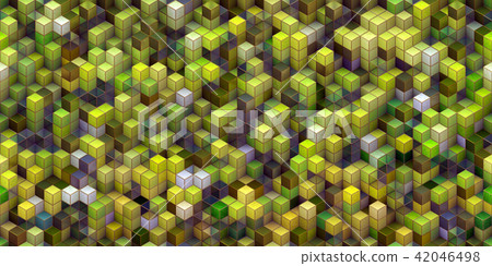 鮮豔細緻的3D立方體 / 積木裝飾特寫紋理背景(無縫接圖,高解析度 3D CG 渲染∕著色插圖) 鮮豔細緻的3D立方體 / 積木裝飾特寫紋理背景(無縫接圖,高解析度 3D CG 渲染∕著色插圖) 42046498