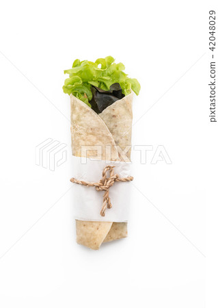 wrap salad roll wrap salad roll 42048029
