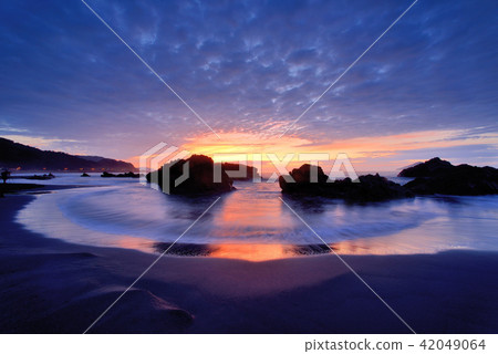 外澳海灘 外澳晨曦 海岸景觀 42049064