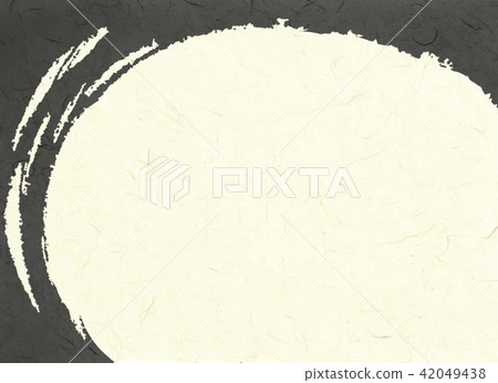 Hanji與粗礪的刷子標記的背景圖像 Hanji與粗礪的刷子標記的背景圖像 42049438