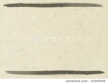 Traditional background image of Korea painted with a black brush 42049498