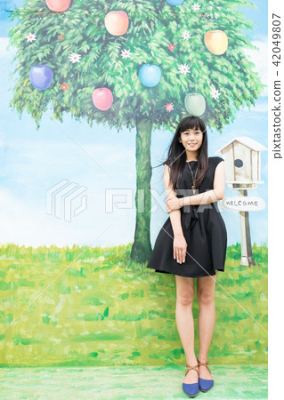 Asia Taiwan Tainan North Gate Visitor Center Chiayi Woman Woman Portrait Portrait Beauty Model Asia Taiwan Tainan North Gate Visitor Center Chiayi Woman Woman Portrait Portrait Beauty Model 42049807