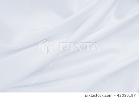 Smooth elegant grey silk or satin luxury cloth 42050197