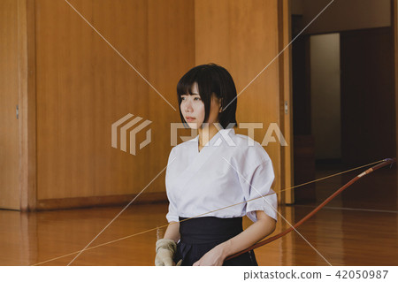 Kyudo club activity Kyudo club activity 42050987