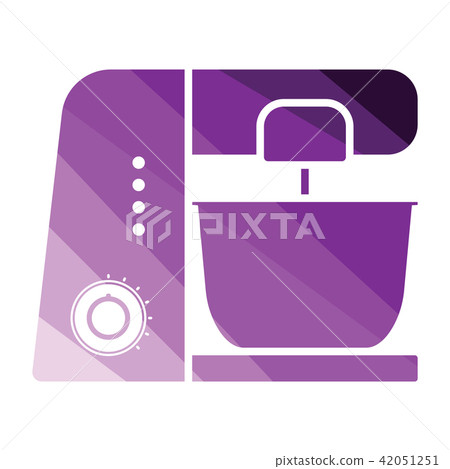 Kitchen food processor icon 42051251