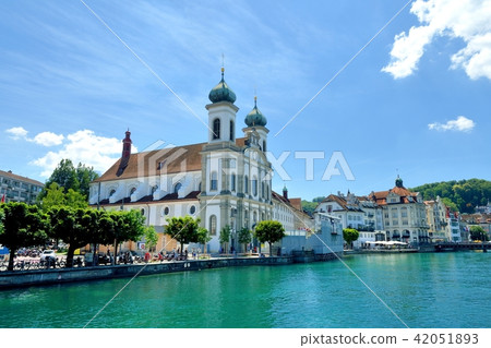 Lucerne Old Town · Jesuit Church Lucerne Old Town · Jesuit Church 42051893