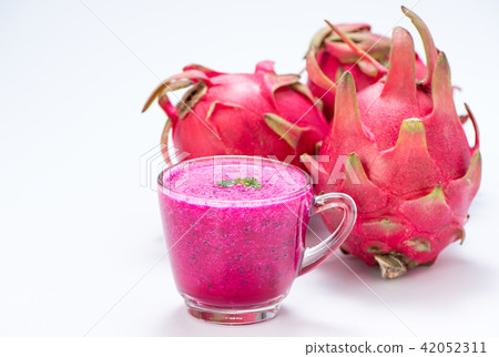 Fire Dragon Fruit Juice Red Dragon Fruit Drink Dragon Fruits 42052311