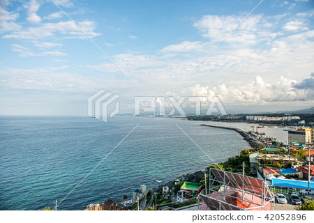 Mukho Port, sky, sea 42052896