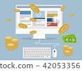 Affiliate Income concept 42053356