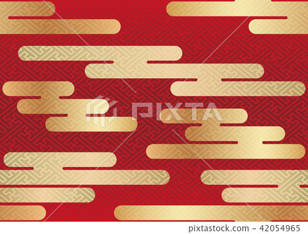 Seamless Japanese pattern 'cloud' Seamless Japanese pattern 'cloud' 42054965