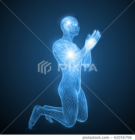 energy of the praying man energy of the praying man 42056706