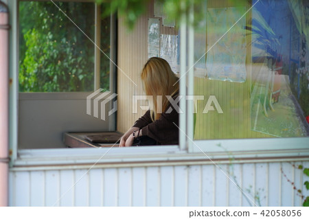 Station building railway 42058056