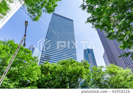 Fresh green Shinjuku Tall Building 21 42058226