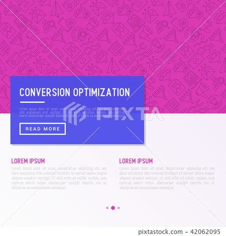 Conversion optimization concept - Stock Illustration [42062095] - PIXTA