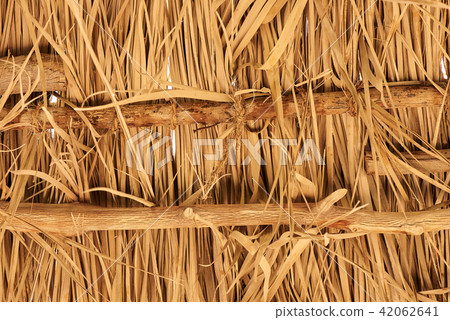 Thatch roof for background 42062641