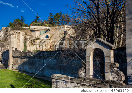 Famous Avignon Bridge Famous Avignon Bridge 42063920