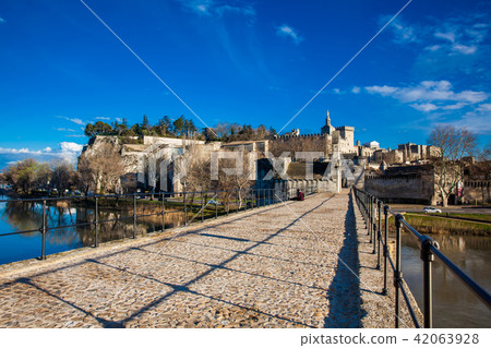 Famous Avignon Bridge Famous Avignon Bridge 42063928