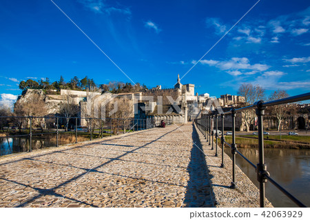 Famous Avignon Bridge 42063929