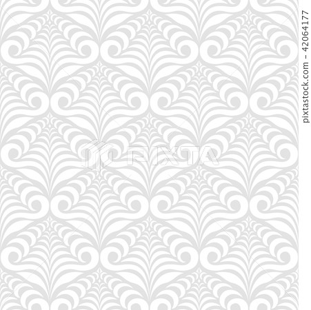The geometric pattern with wavy lines. Seamless The geometric pattern with wavy lines. Seamless 42064177
