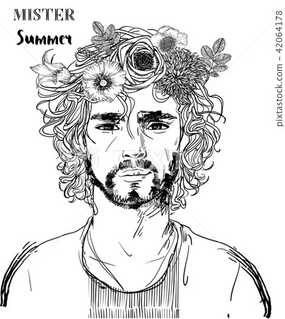 Hipster Fashion men. Hipster Fashion men. 42064178