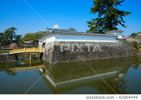 Sumiyoshibashi and Copper Gate of Odawara Castle Sumiyoshibashi and Copper Gate of Odawara Castle 42064449