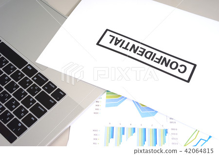 Business scene confidential company secret 42064815