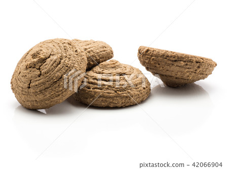 Coco cookie isolated on white Coco cookie isolated on white 42066904