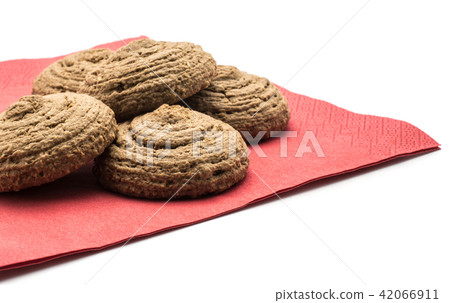 Coco cookie isolated on white 42066911