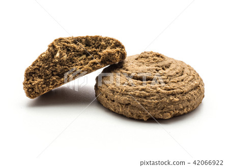 Coco cookie isolated on white 42066922