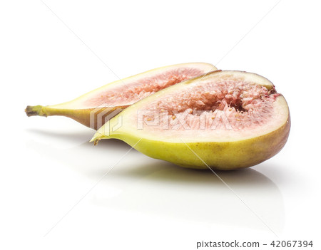 Fresh Fig isolated on white background Fresh Fig isolated on white background 42067394