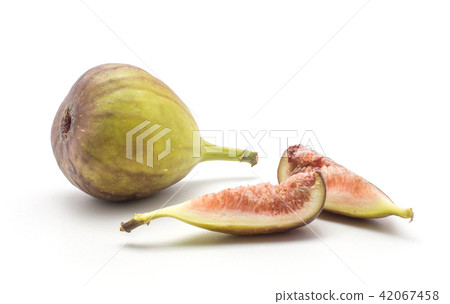 Fresh Fig isolated on white background 42067458