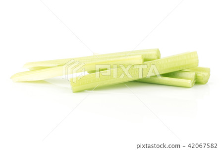Fresh Celery isolated on white Fresh Celery isolated on white 42067582