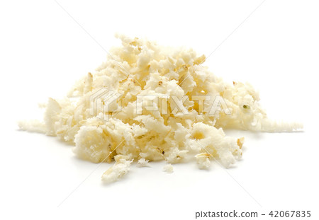 Fresh horseradish isolated on white Fresh horseradish isolated on white 42067835