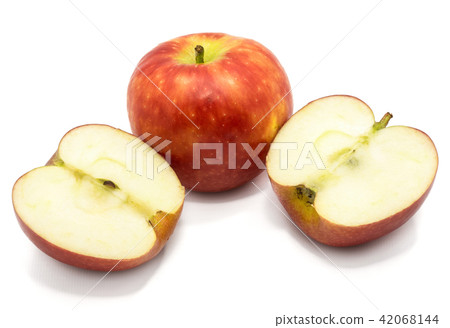 Fresh apple kanzi isolated on white 42068144