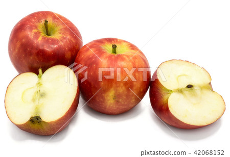 Fresh apple kanzi isolated on white Fresh apple kanzi isolated on white 42068152