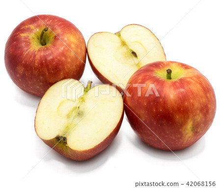 Fresh apple kanzi isolated on white 42068156