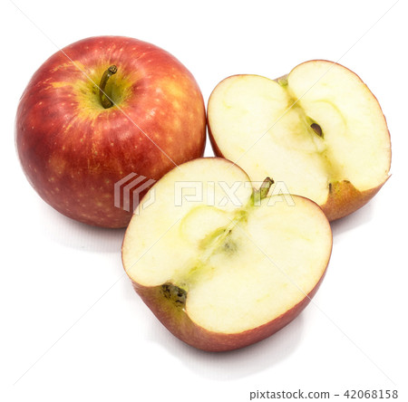 Fresh apple kanzi isolated on white 42068158