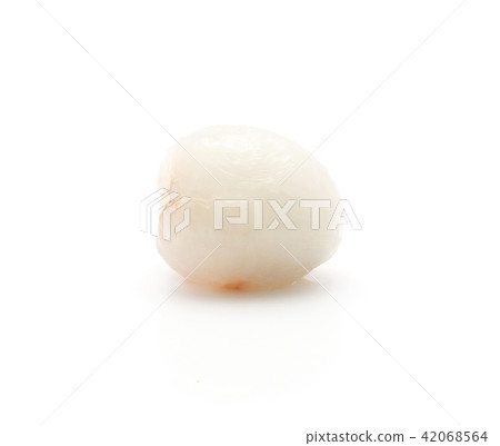 Fresh lychee isolated on white Fresh lychee isolated on white 42068564