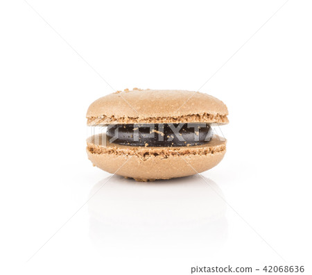 Colourful French macaron isolated on white Colourful French macaron isolated on white 42068636