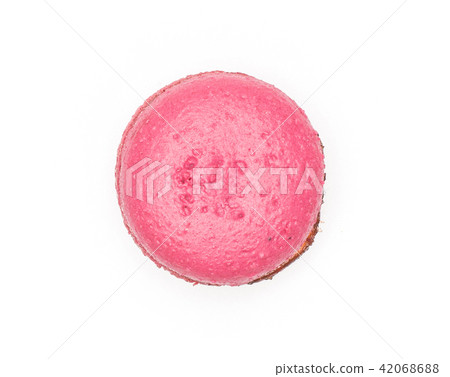 Colourful French macaron isolated on white Colourful French macaron isolated on white 42068688