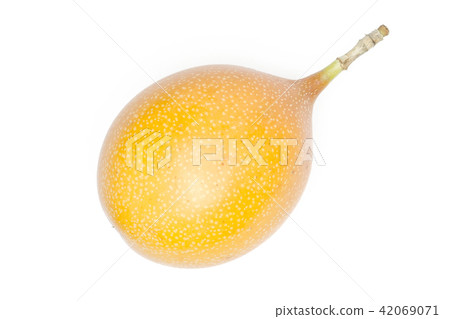 Fresh raw Grenadilla isolated on white 42069071