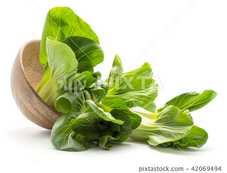 Fresh Bok choy isolated on white Fresh Bok choy isolated on white 42069494